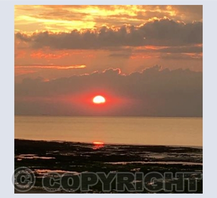 Sunset over Westbrook Bay - Margate