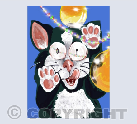 Cat Loves Lights