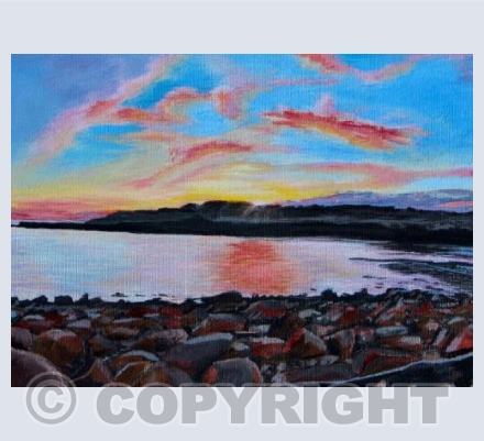 Kimmeridge Sunset