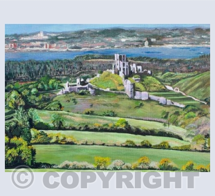Corfe From Chettle