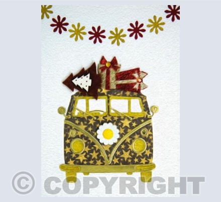 Camper Van Golden Stars CC