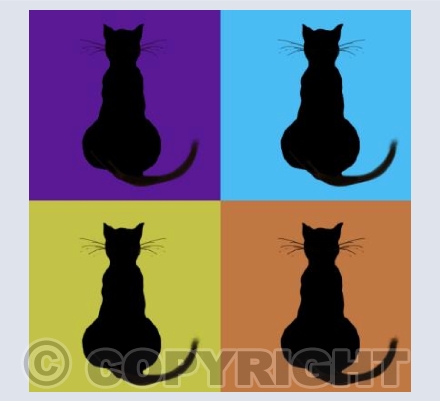 4 Square Cats