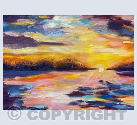 Sunset and serenity
