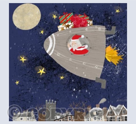 Rocket Santa! 