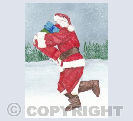 DASHING SANTA