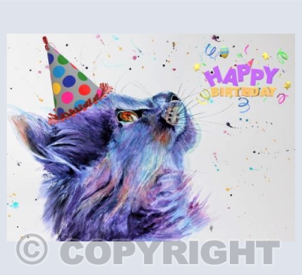 BIRTHDAY CAT