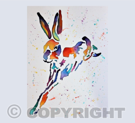 LEAPING HARE (2)