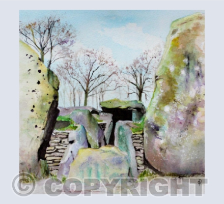 WAYLAND'S SMITHY, THE RIDGEWAY