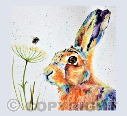 THE HARE AND THE BEE