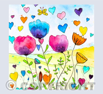 FLOWERS WITH LOVE
