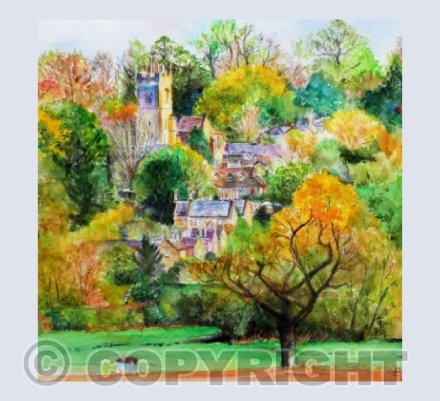 COLESHILL VILLAGE, OXFORDSHIRE