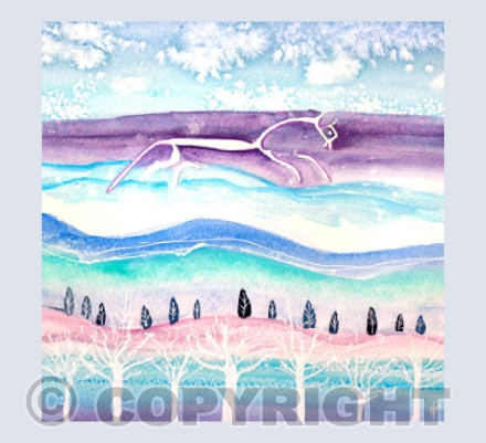 WINTER WHITE HORSE (2)