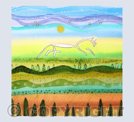 SUMMER WHITE HORSE