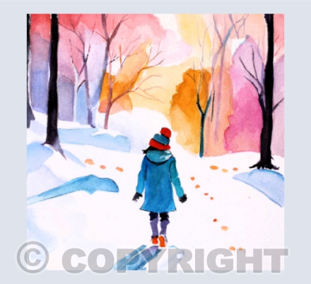A WALK IN THE SNOW