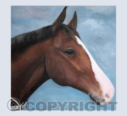 CHESTNUT HORSE