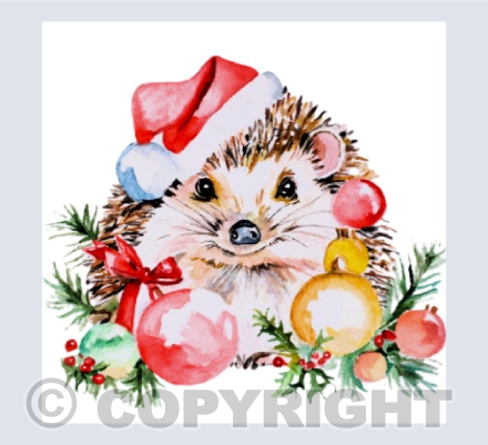 CHRISTMAS HEDGEHOG