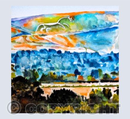 ABSTRACT WHITE HORSE (2)