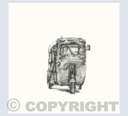 Rushing Tuk Tuk