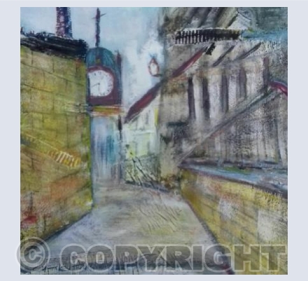 EASTGATE CLOCK card