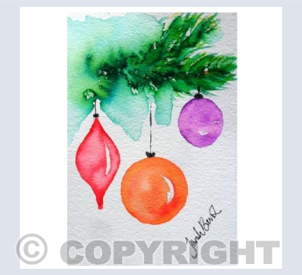 Christmas baubles