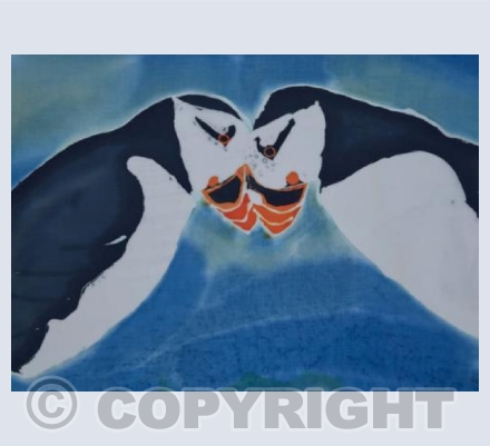 Love Birds - Puffins