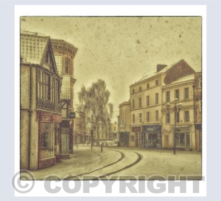 Fore Street In The Snow