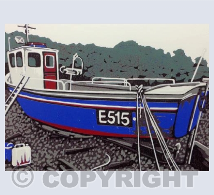 Beer Boat Blue