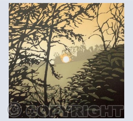 Setting Sun and Mist, Waddesdon