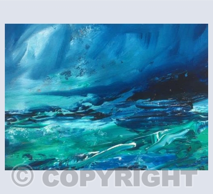 Blue Green Sea