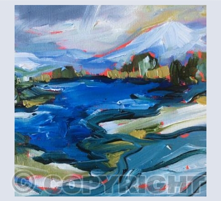 Snow at the Loch