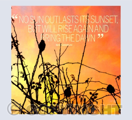 Sunset quote
