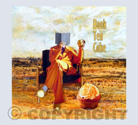 Book, Tea, Cake
