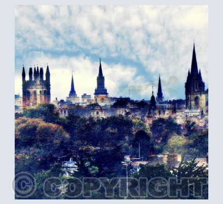 The Dreaming Spires, Oxford.