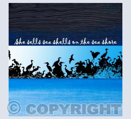 She sells sea shells
