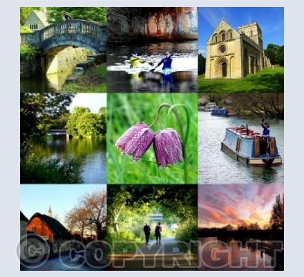By the River. Iffley, Oxfordshire