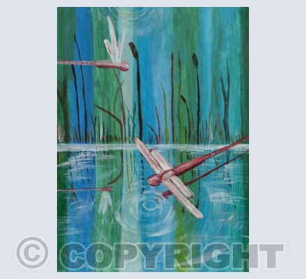 Dancing Dragonflies