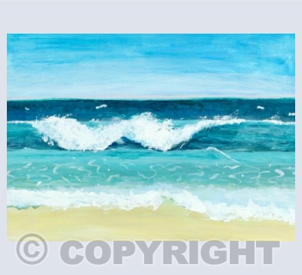Cornish Waves & Beach 