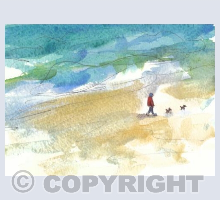 daily beach walk