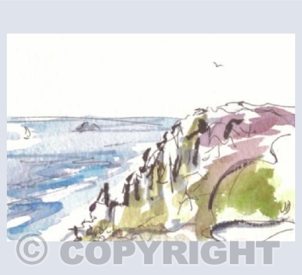 summer cliff