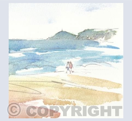 Sennen Beach stroll