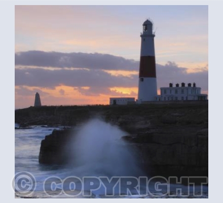 Portland Bill Lighthouse Sunset 01