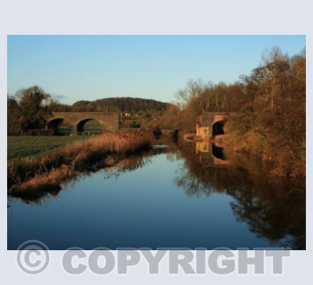 Upstream from Colber Bridge, Dorset