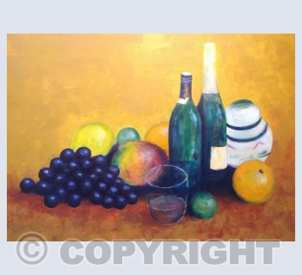 Still Life With Grapes