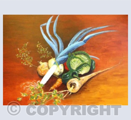 Still Life With Vegetables