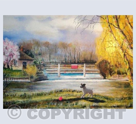 Fun at the Weir Pool