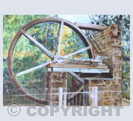 Water Powered Pump, Cragside