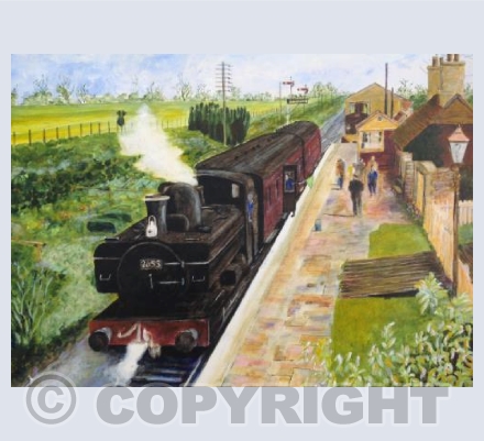 Lechlade Station, 1950's