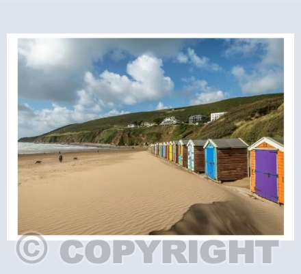 Saunton beach huts