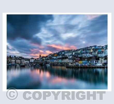 Brixham Winter Sunset