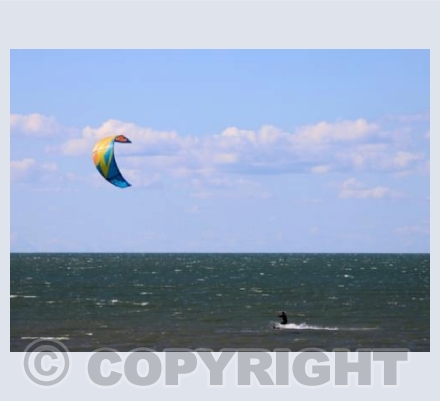 Kitesurfing